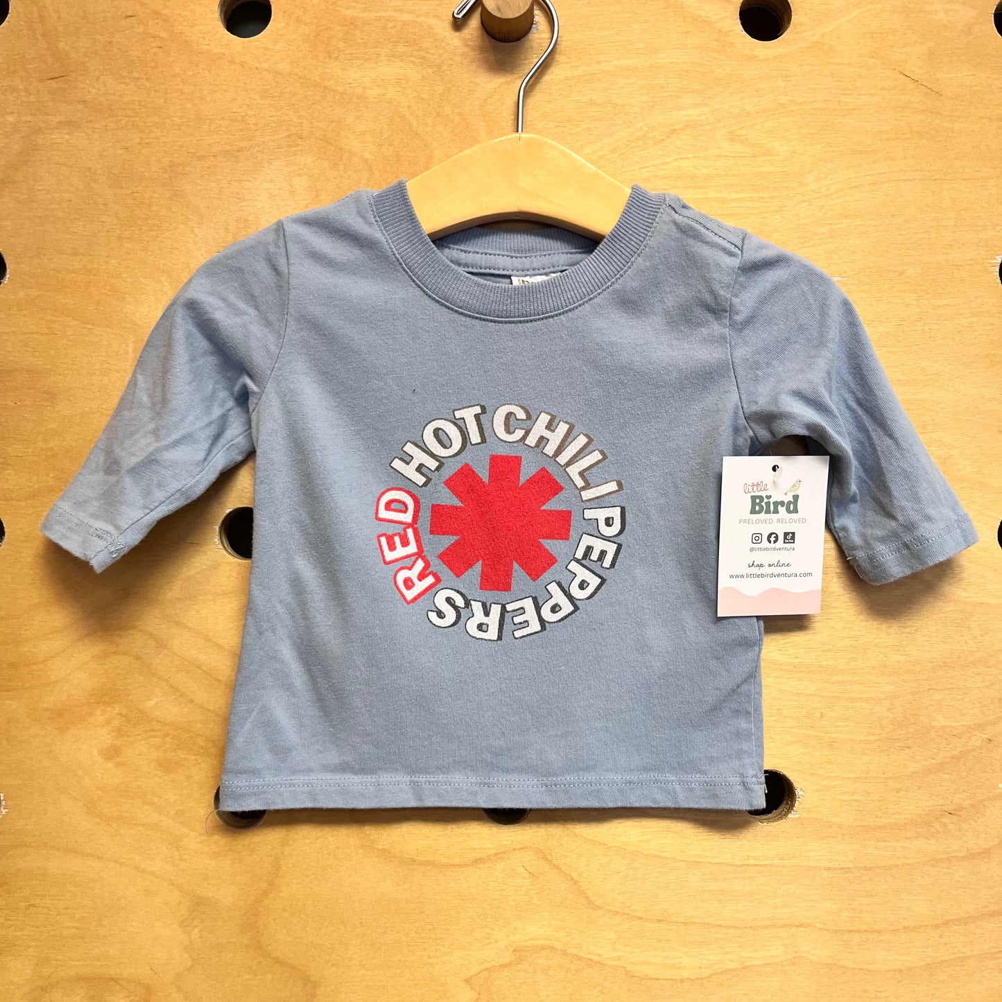 Blue LS Band Tee