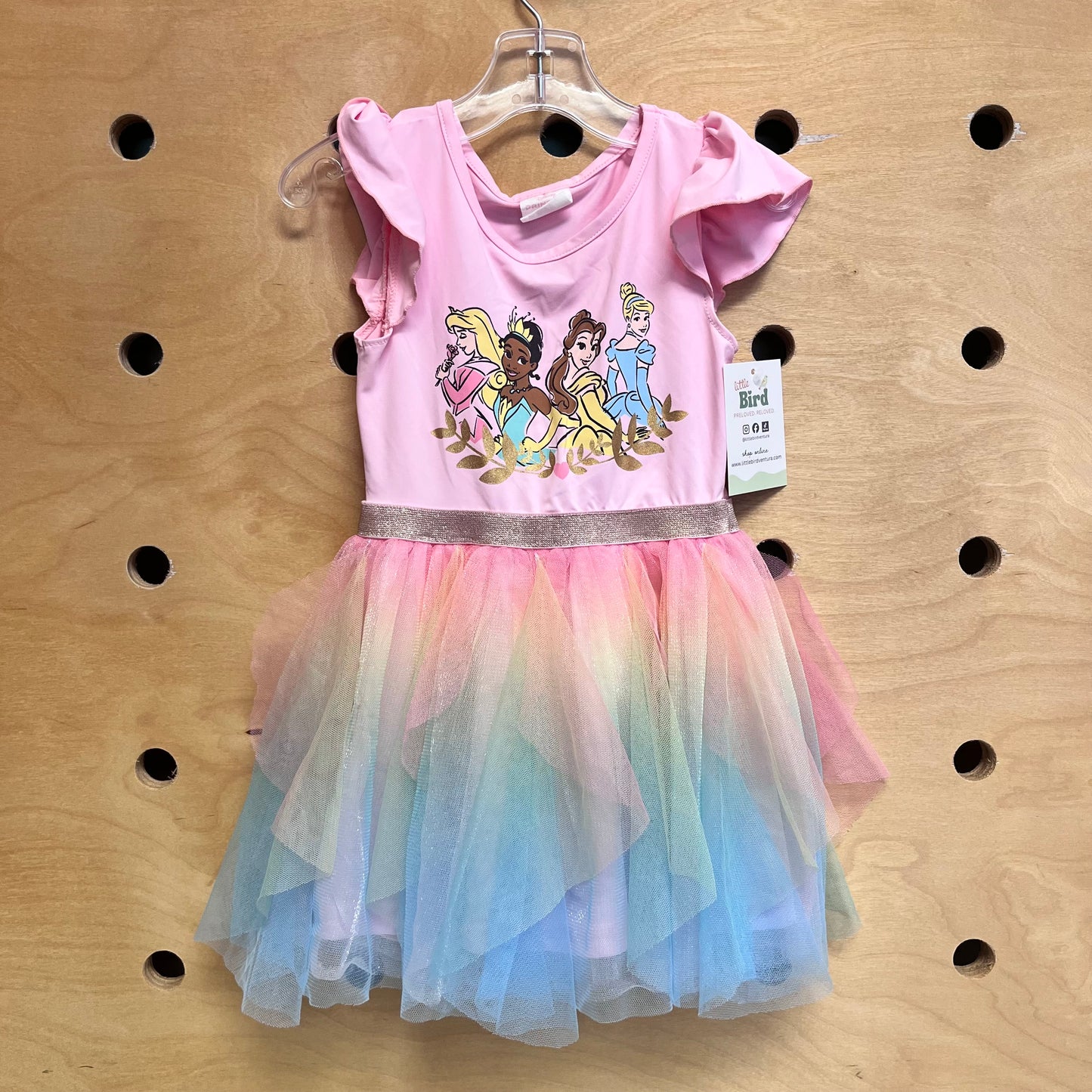 Pink Tulle Princesses Dress