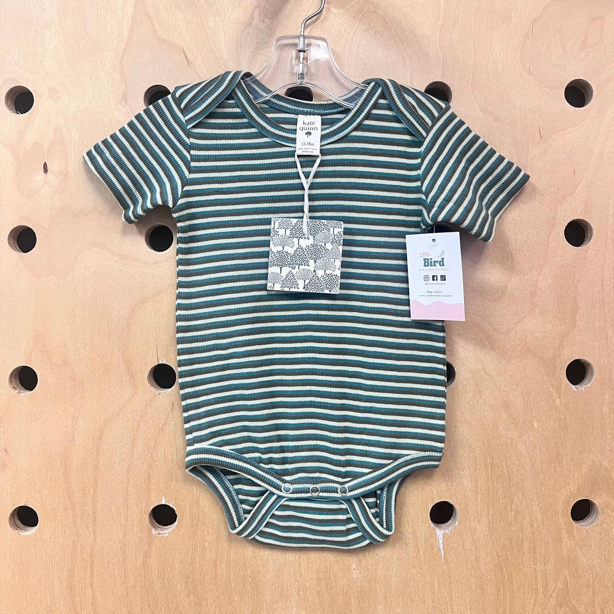 Organic Green/Blue Bodysuit NEW!