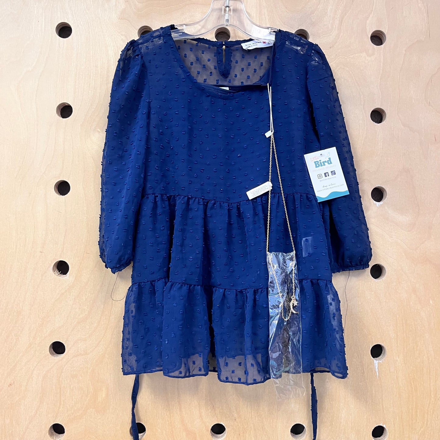 Blue Overlay Top NEW!