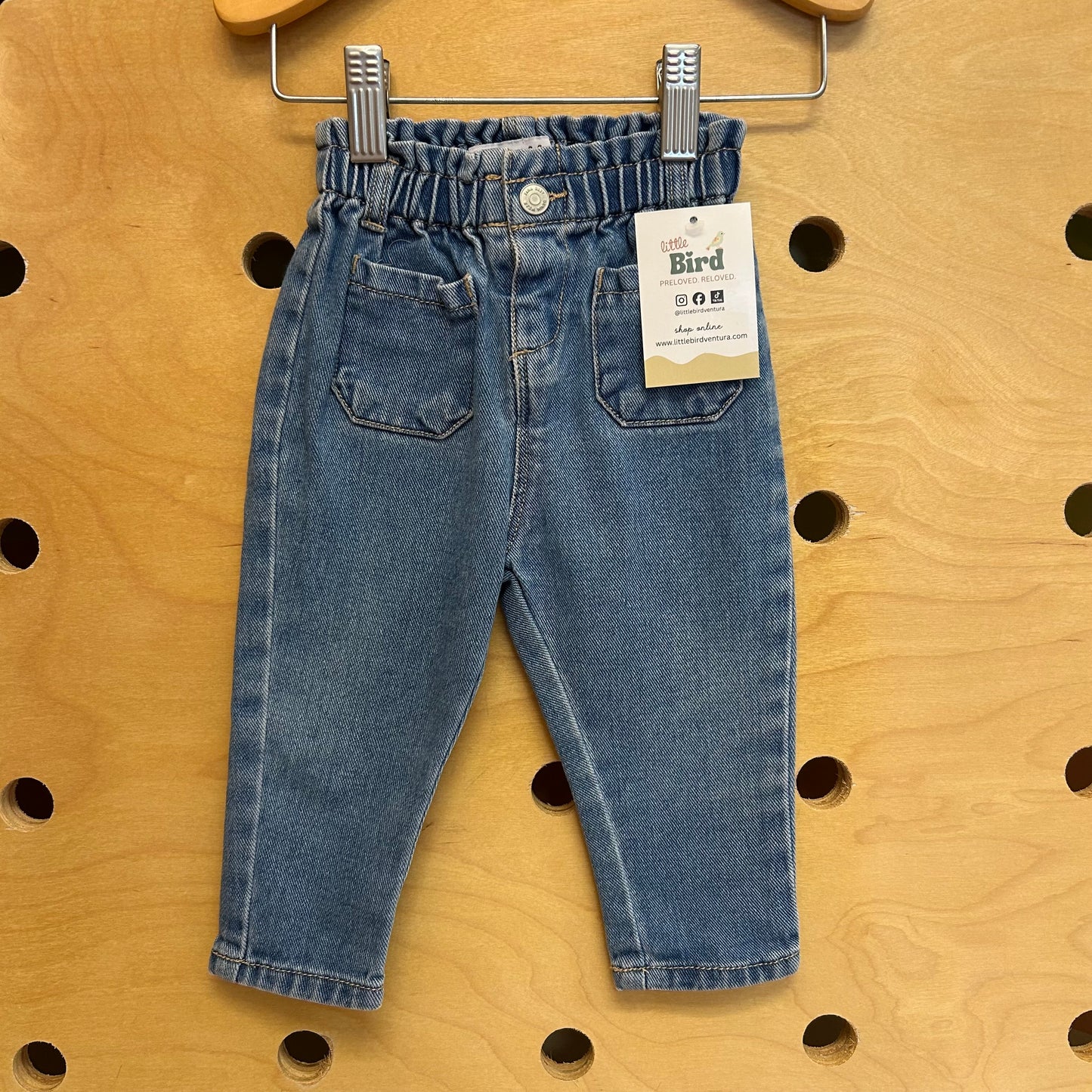 Pull On Snap Denim