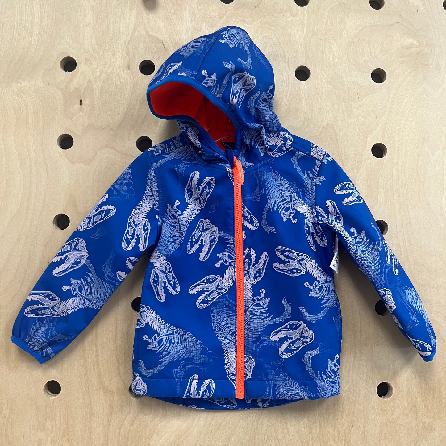 Blue Fossils Fleece-Lined Jacket