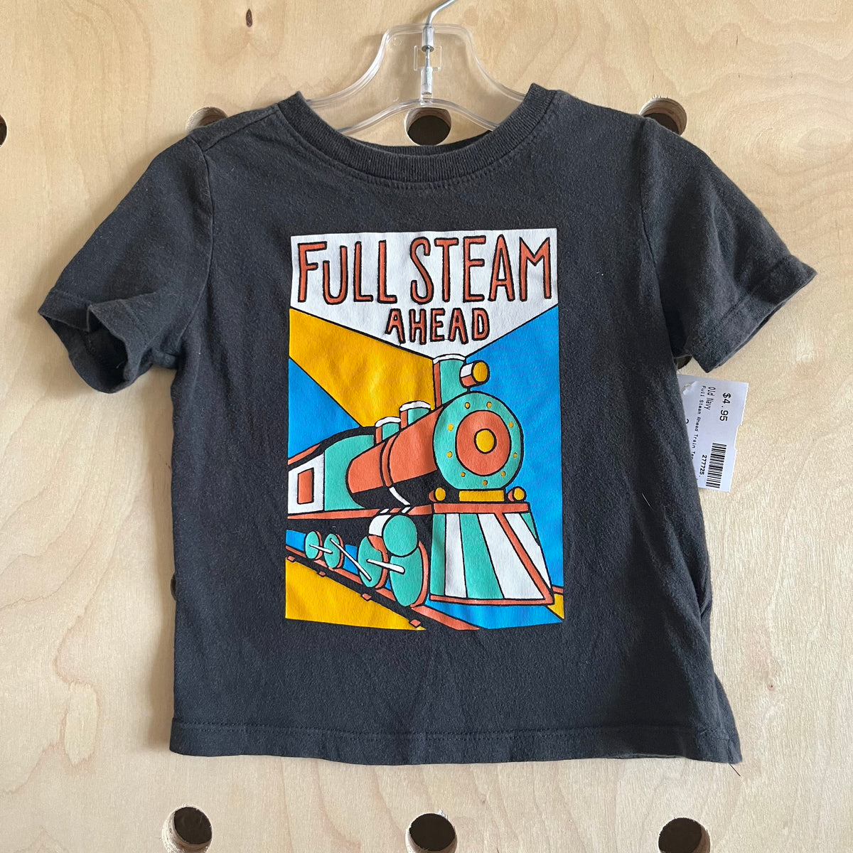 Full Steam Ahead Train Tee