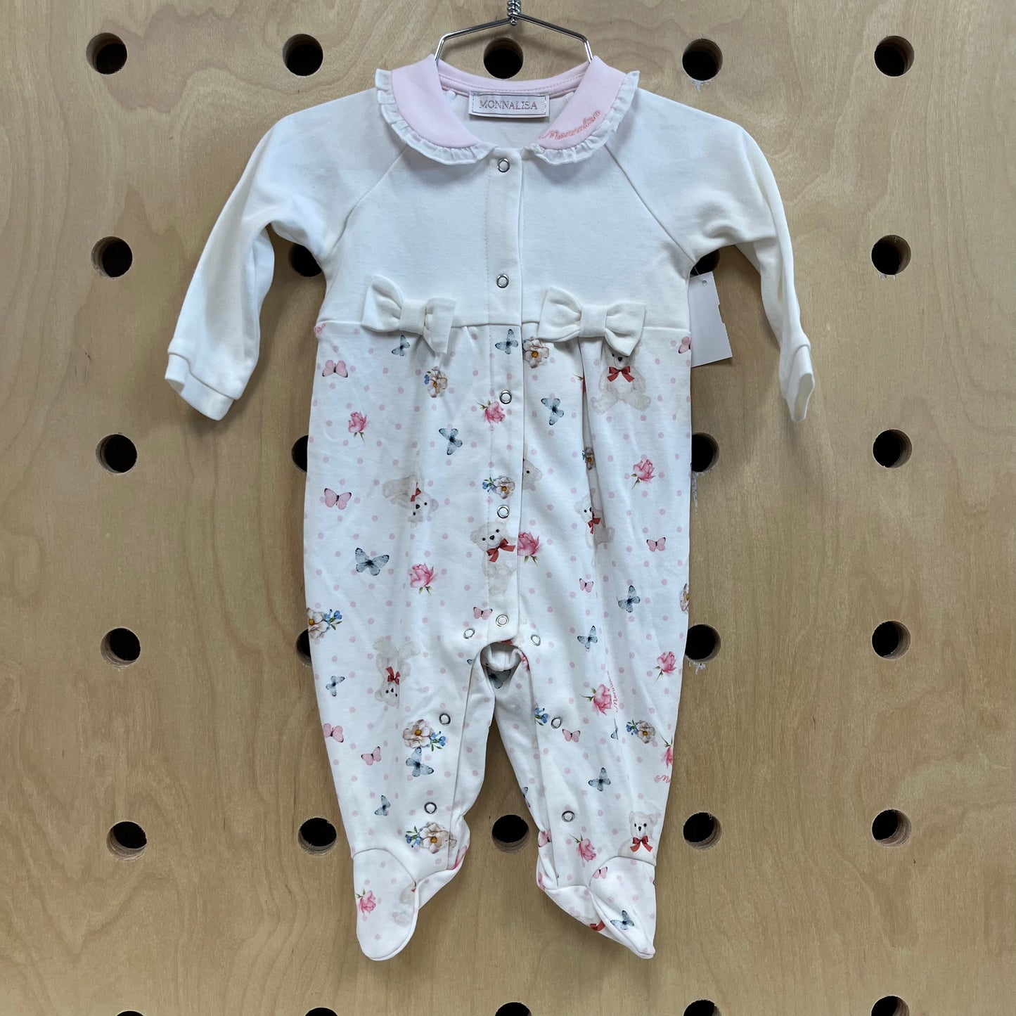 White Teddies Romper