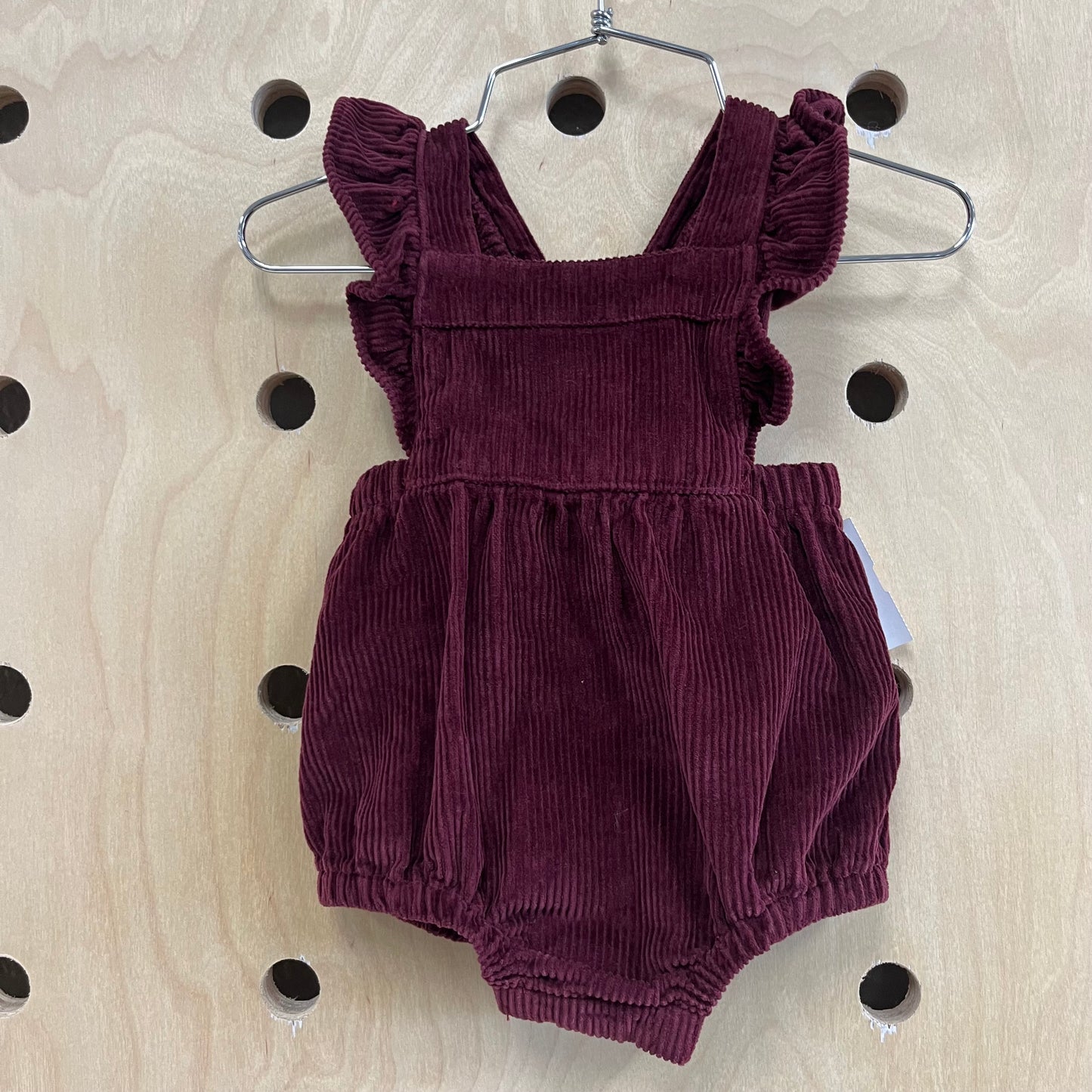 Burgundy Bubble Romper