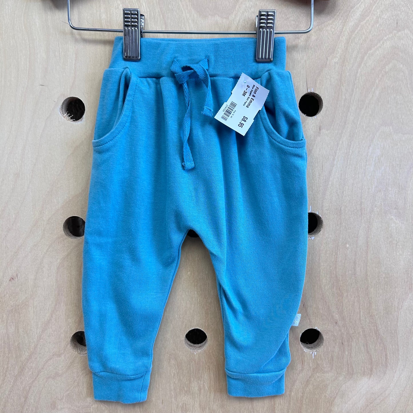 Blue Organic Soft Pants