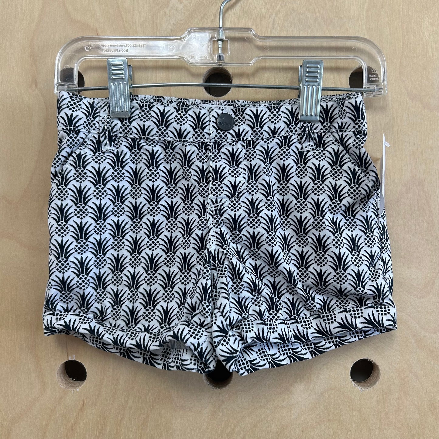 Black & White Pineapple Shorts