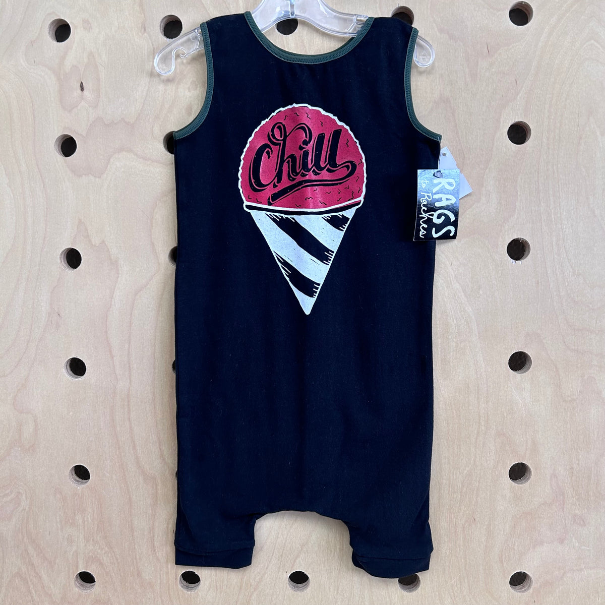 Black & Green Chill Romper NEW!