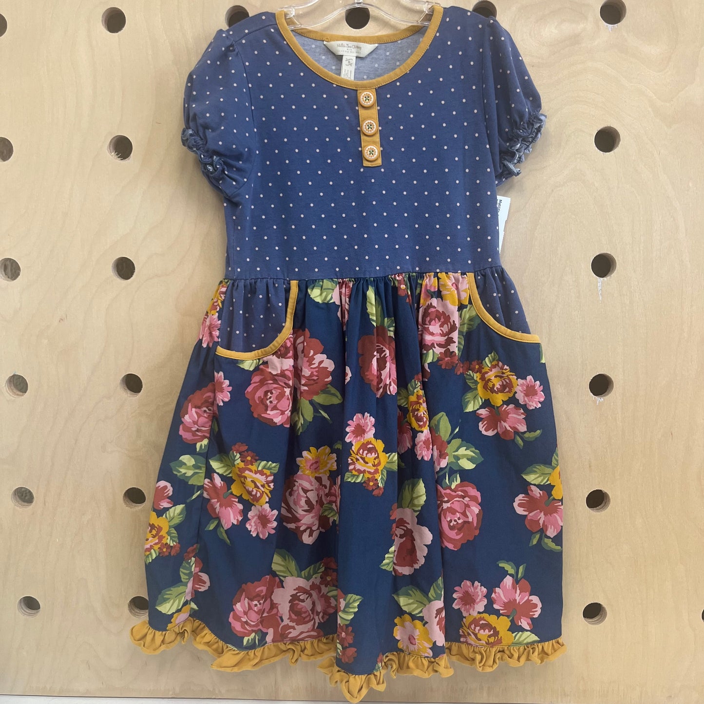Blue Floral Dress