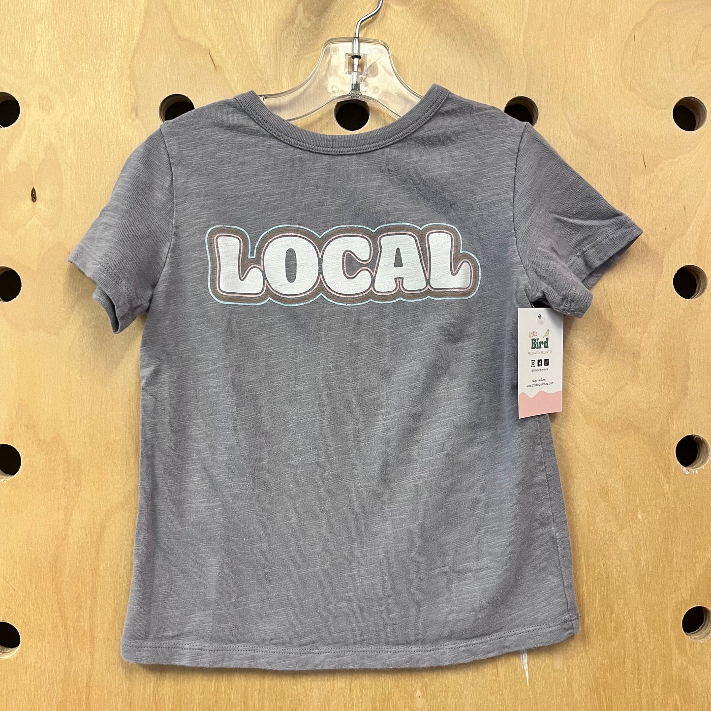 Grey Organic Local Tee