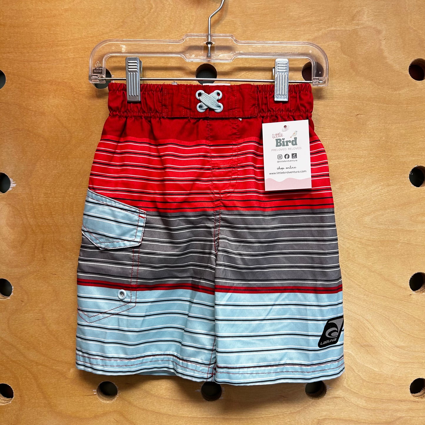 Striped Swim Shorts