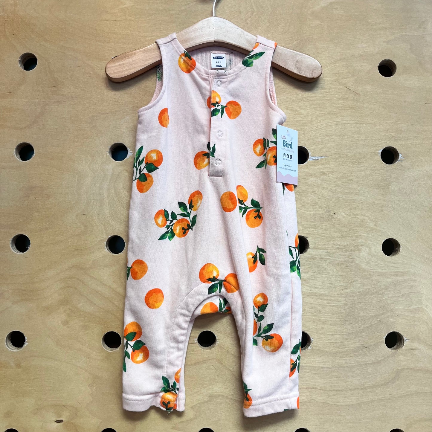 Pink Citrus Romper