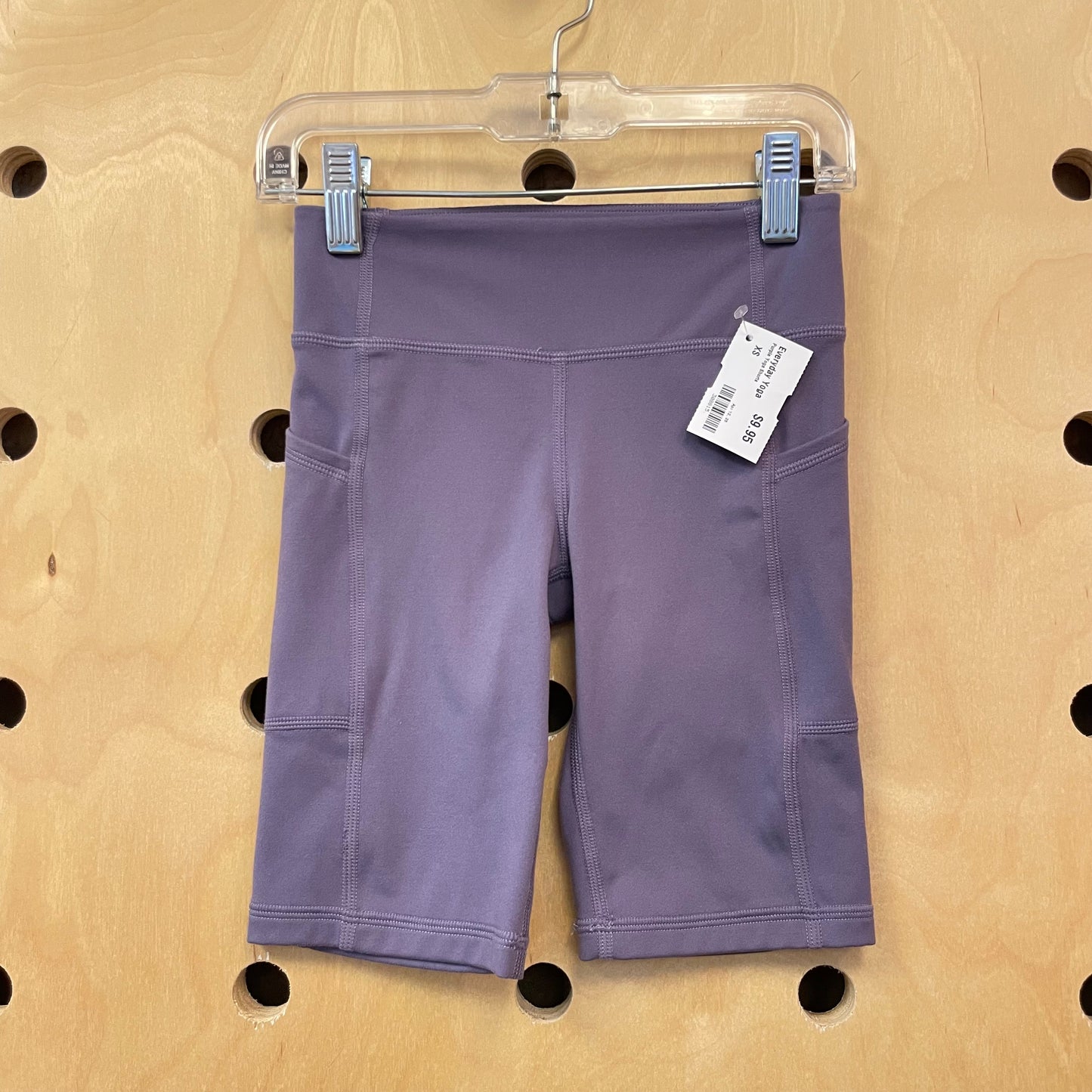 Purple Yoga Shorts