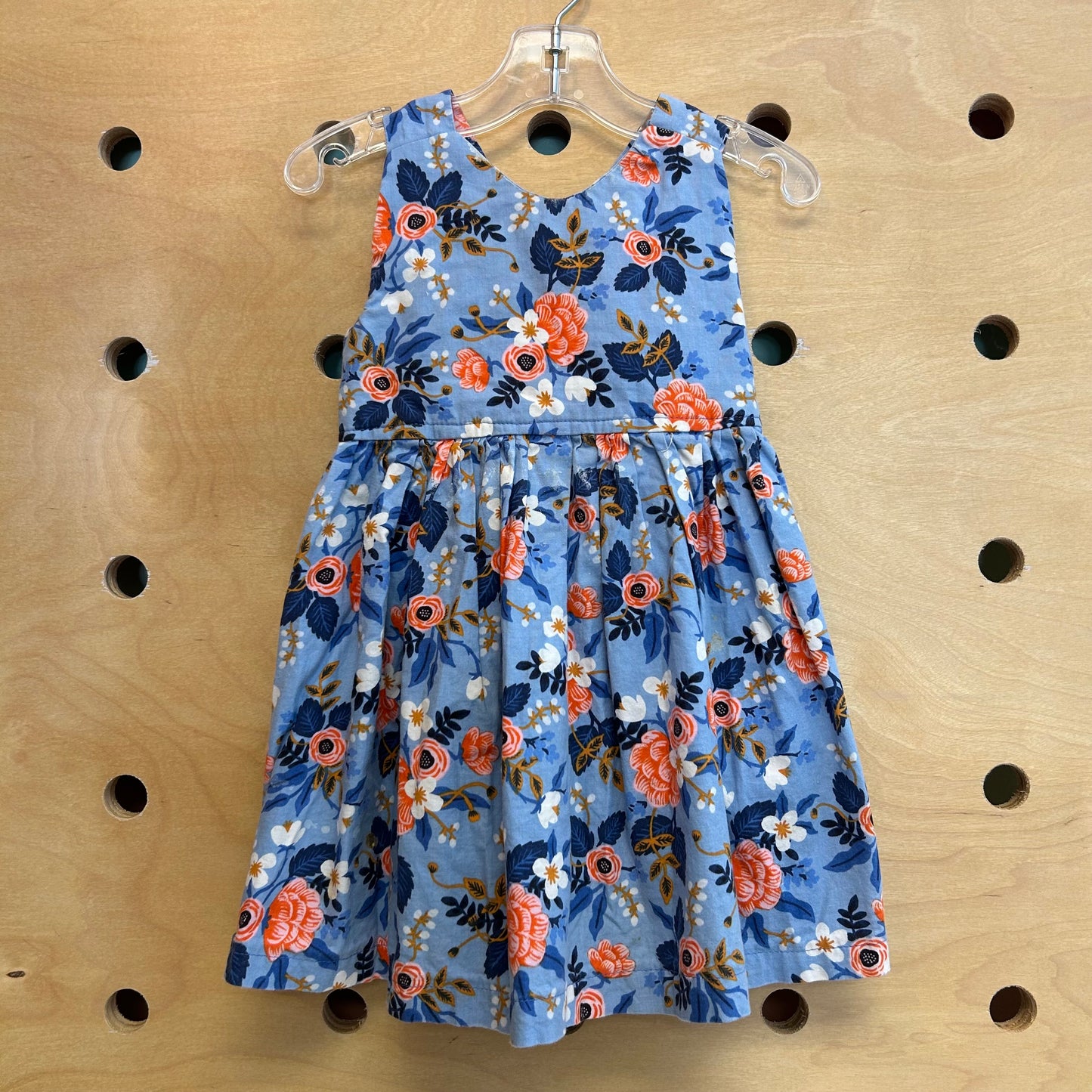 Blue Floral Dress