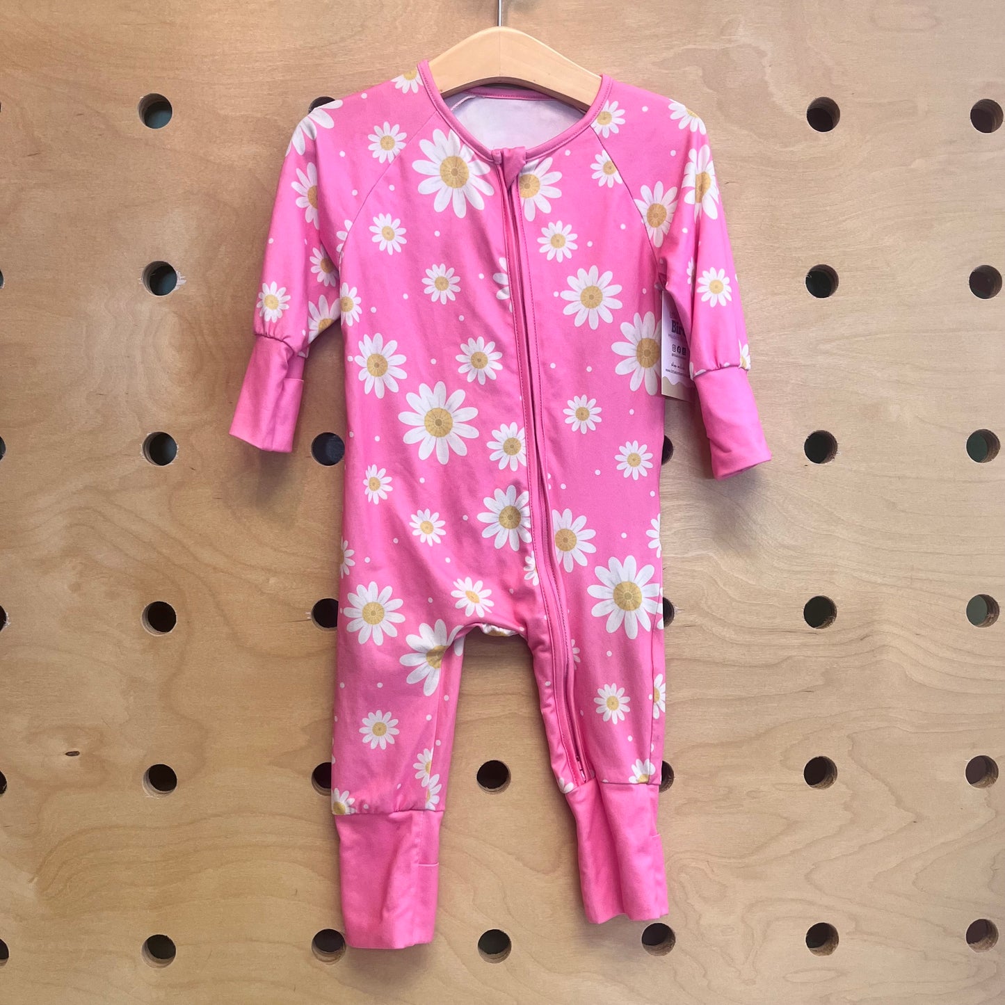 Pink/White Daisies Zippy