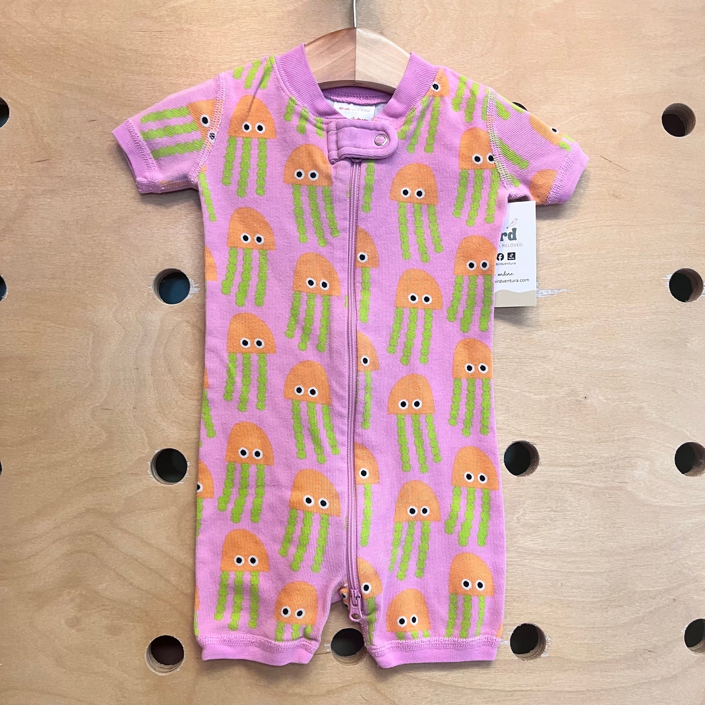 Organic Pink Jellyfish Zippy