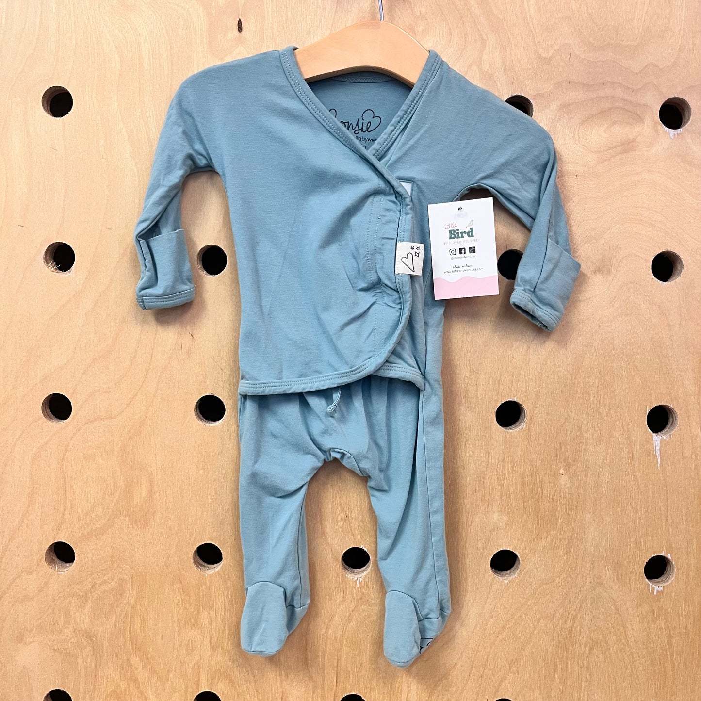 Seafoam Footies