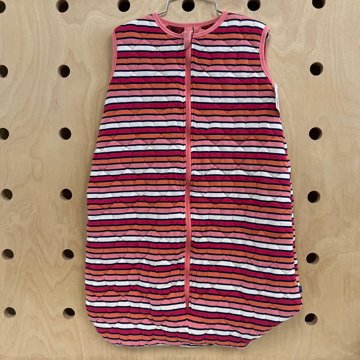 Pink Striped Sleep Blanket