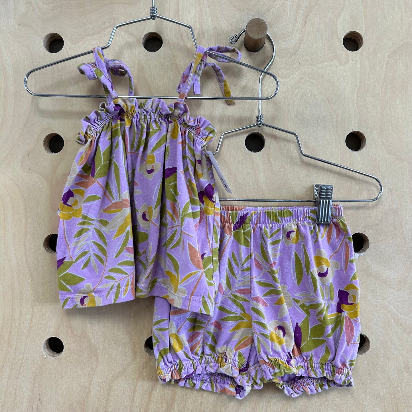 Lavender Floral Outfit