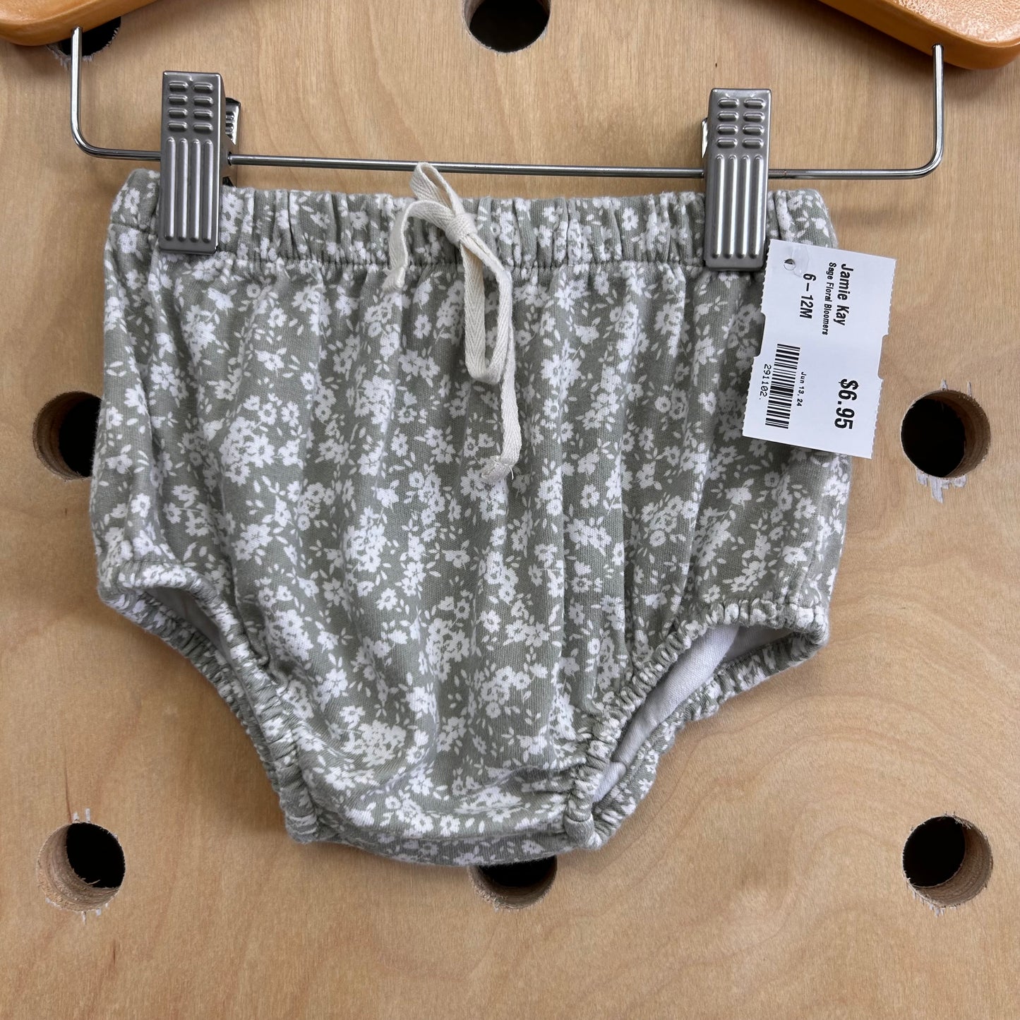 Sage Floral Bloomers