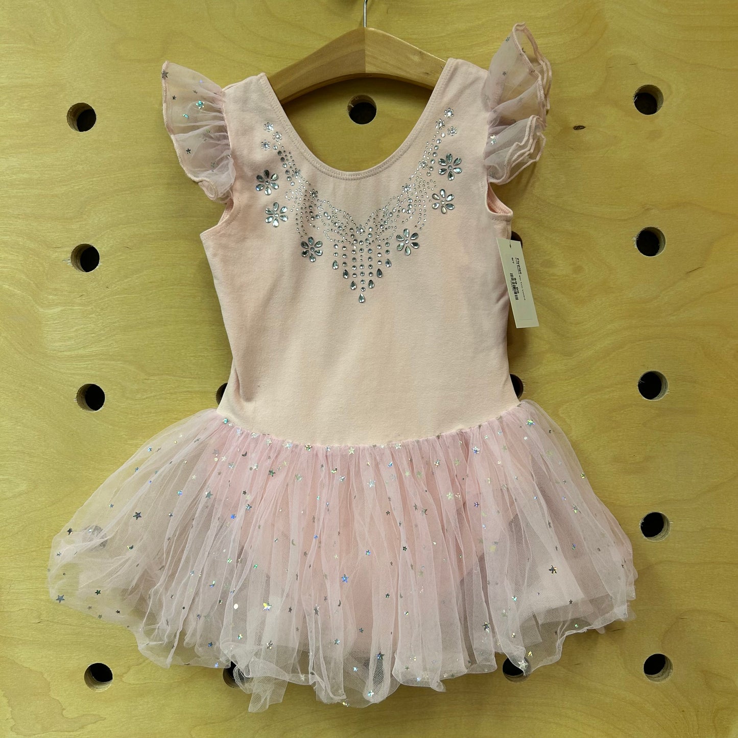 Pink Dazzle Star Tutu Leotard
