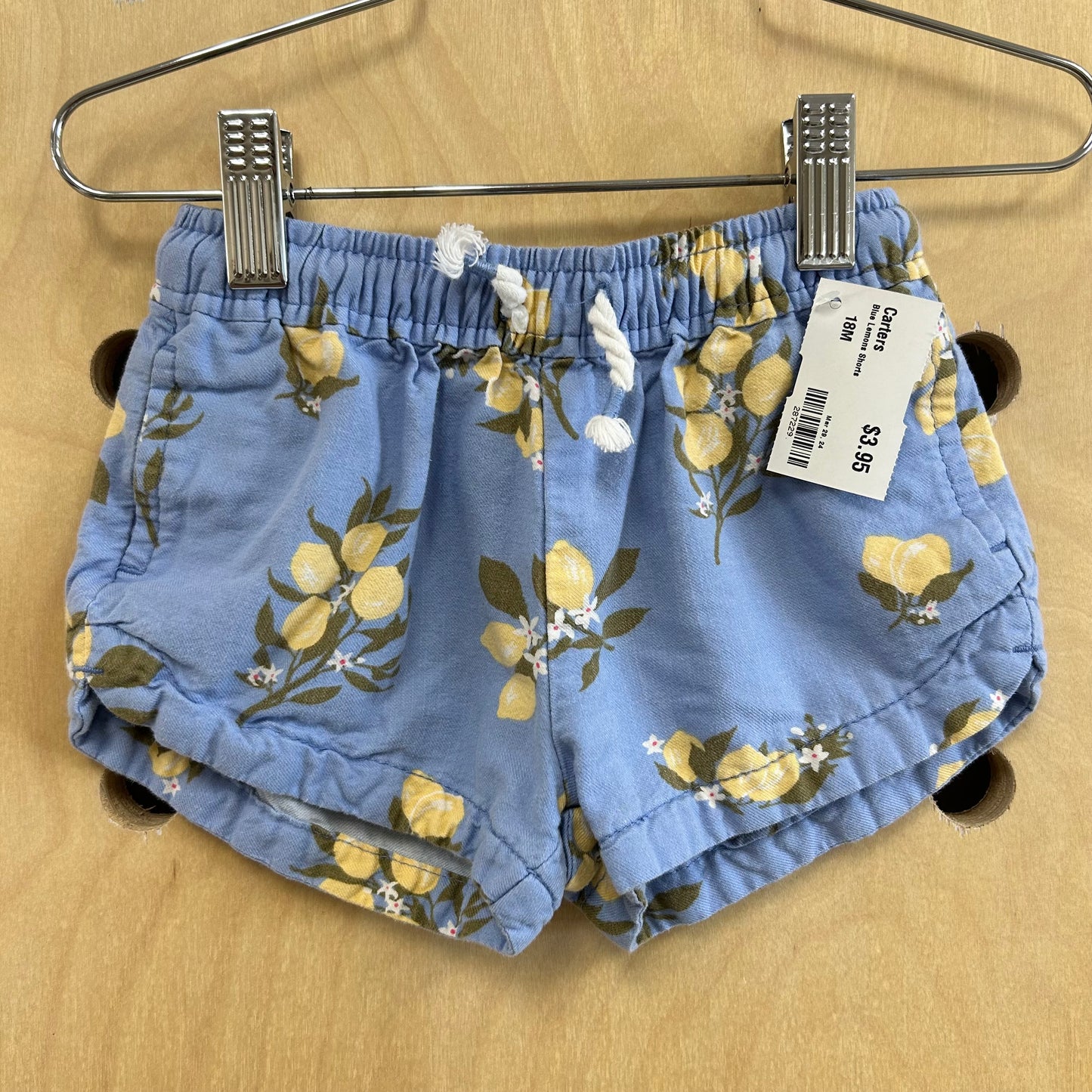 Blue Lemons Shorts