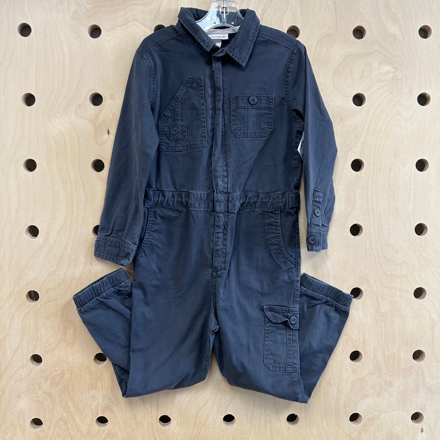 Grey Coveralls Romper