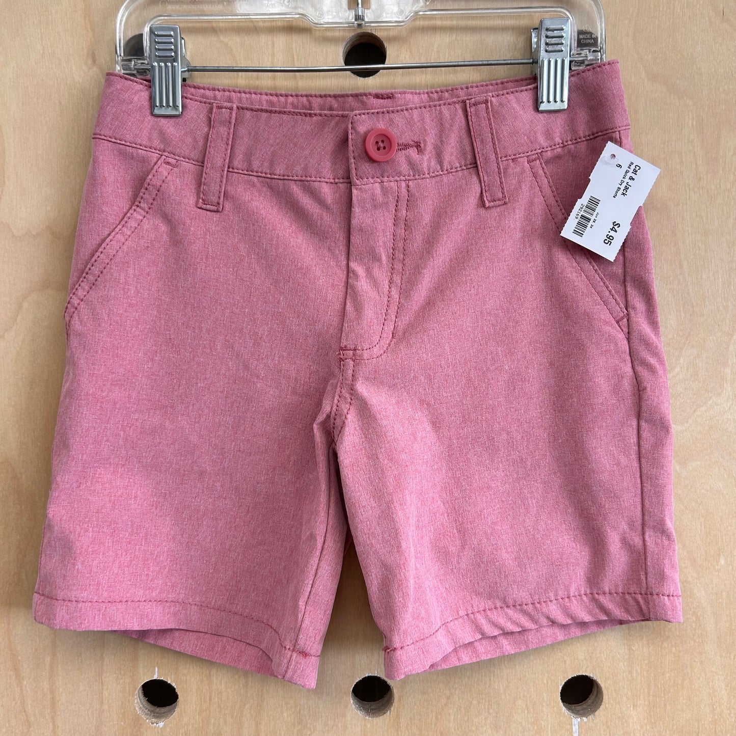 Red Quick Dry Shorts