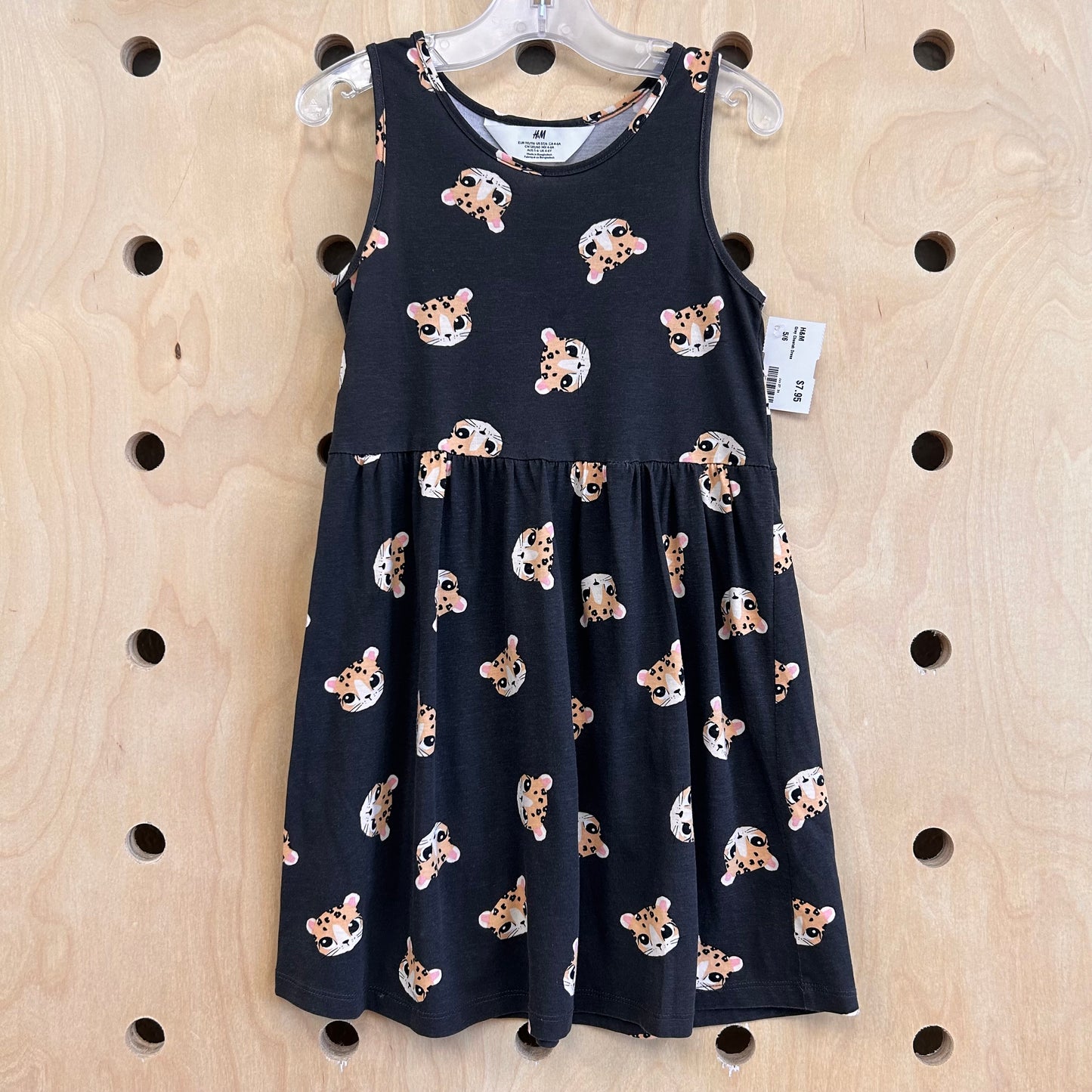 Grey Cheetah Dress