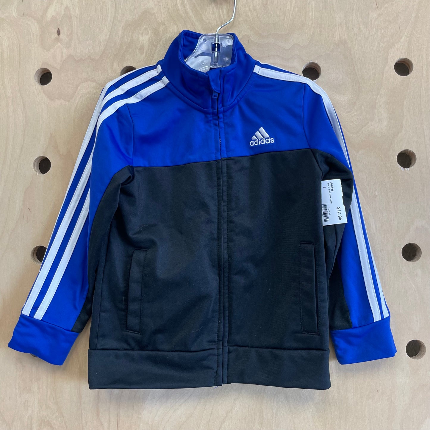 Blue + Black Track Jacket