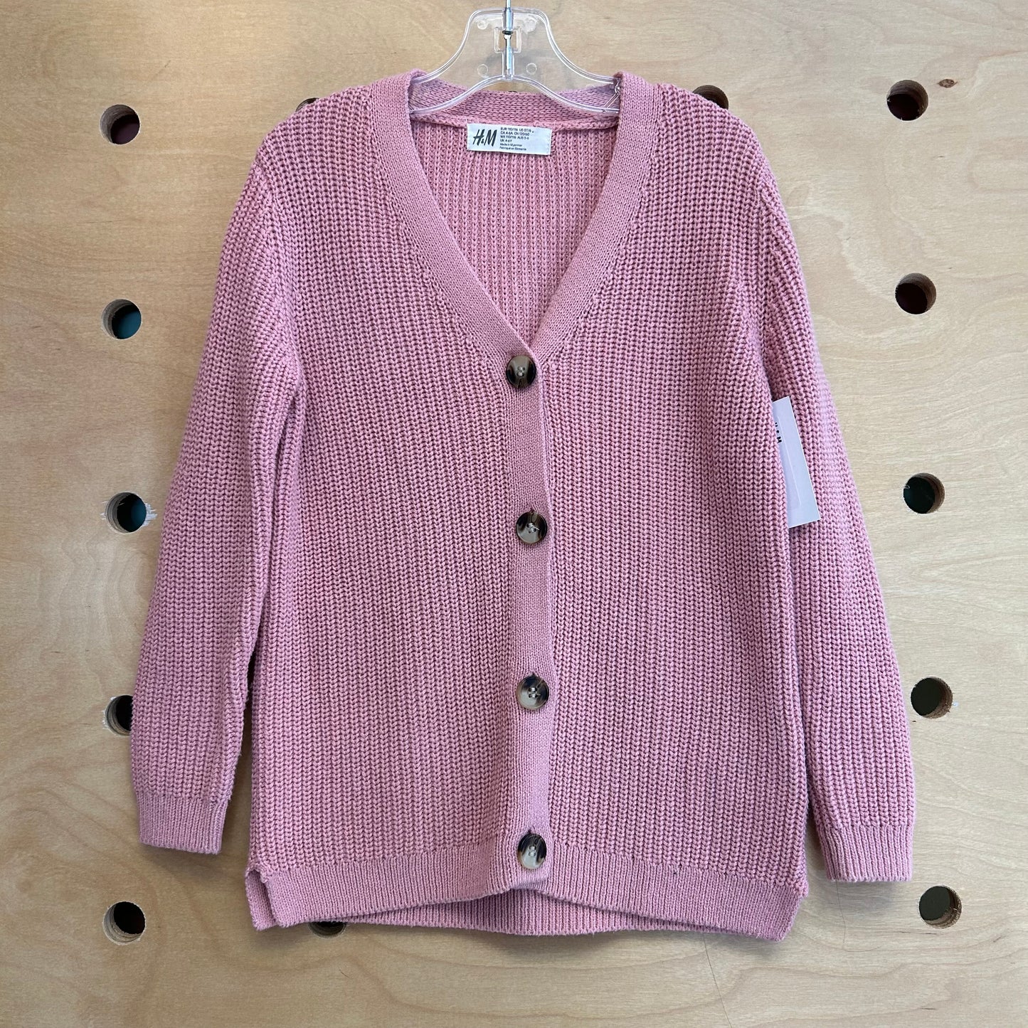 Blush Knit Button Cardigan