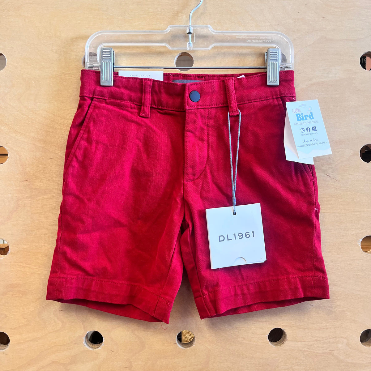 Red Snap Shorts NEW!