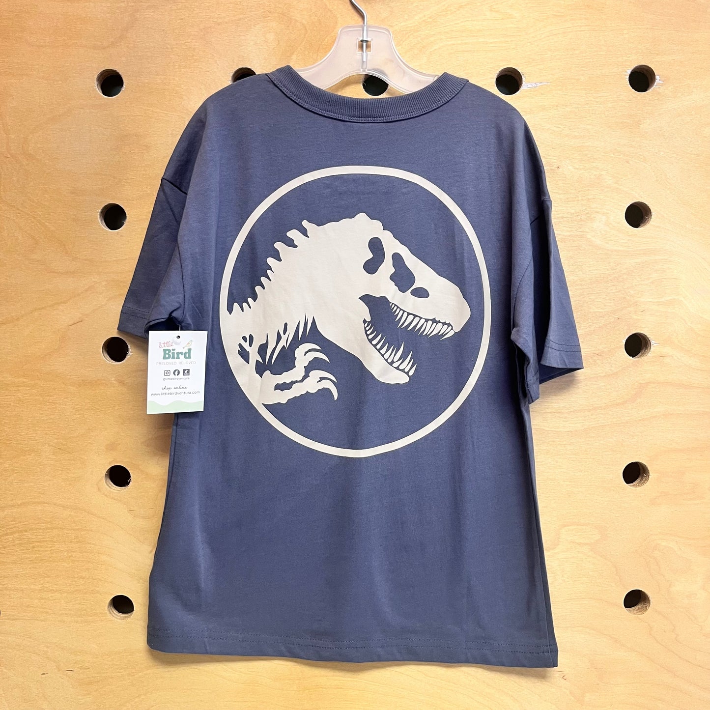 Grey Jurassic Park Tee