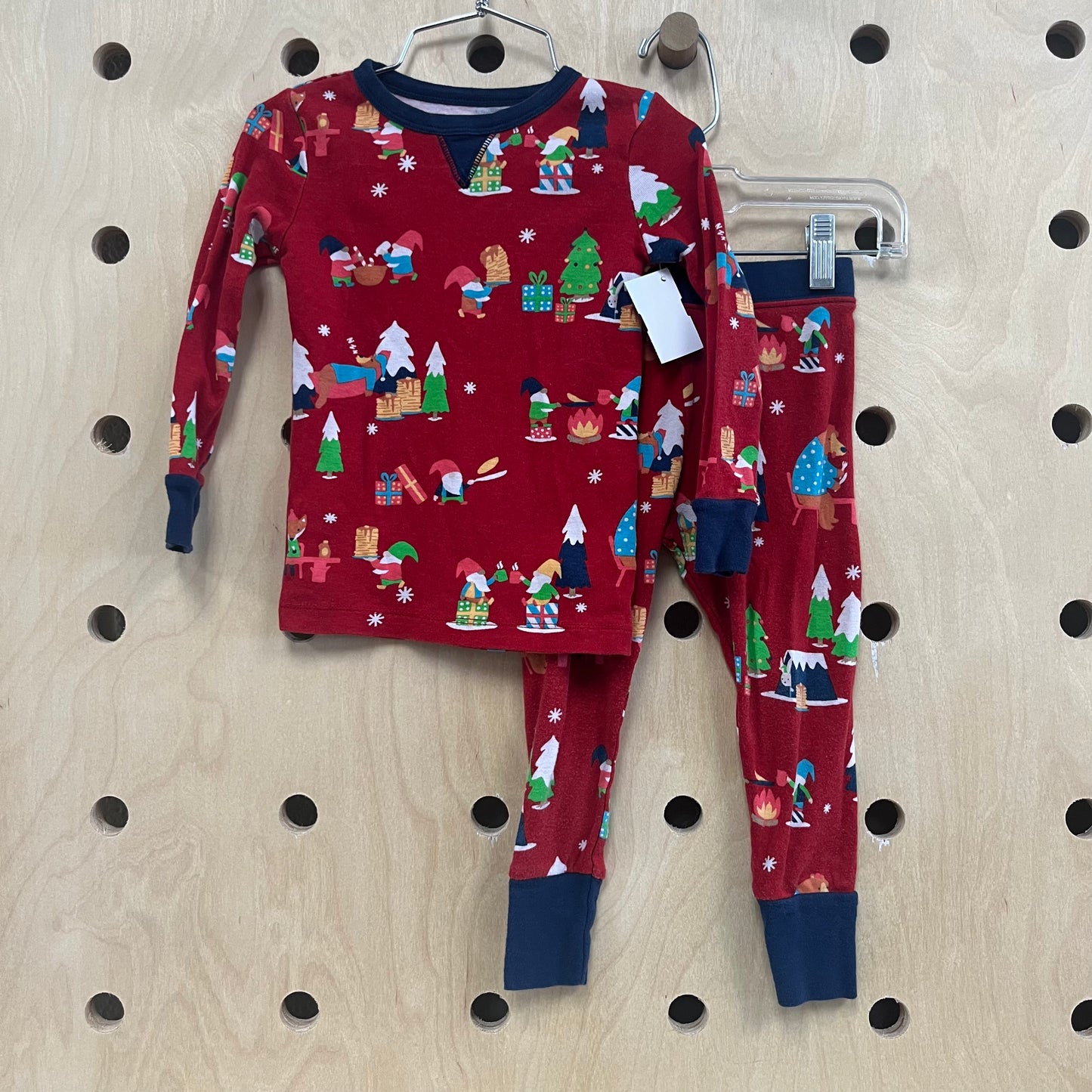 Red Gnome & Bear Pajamas