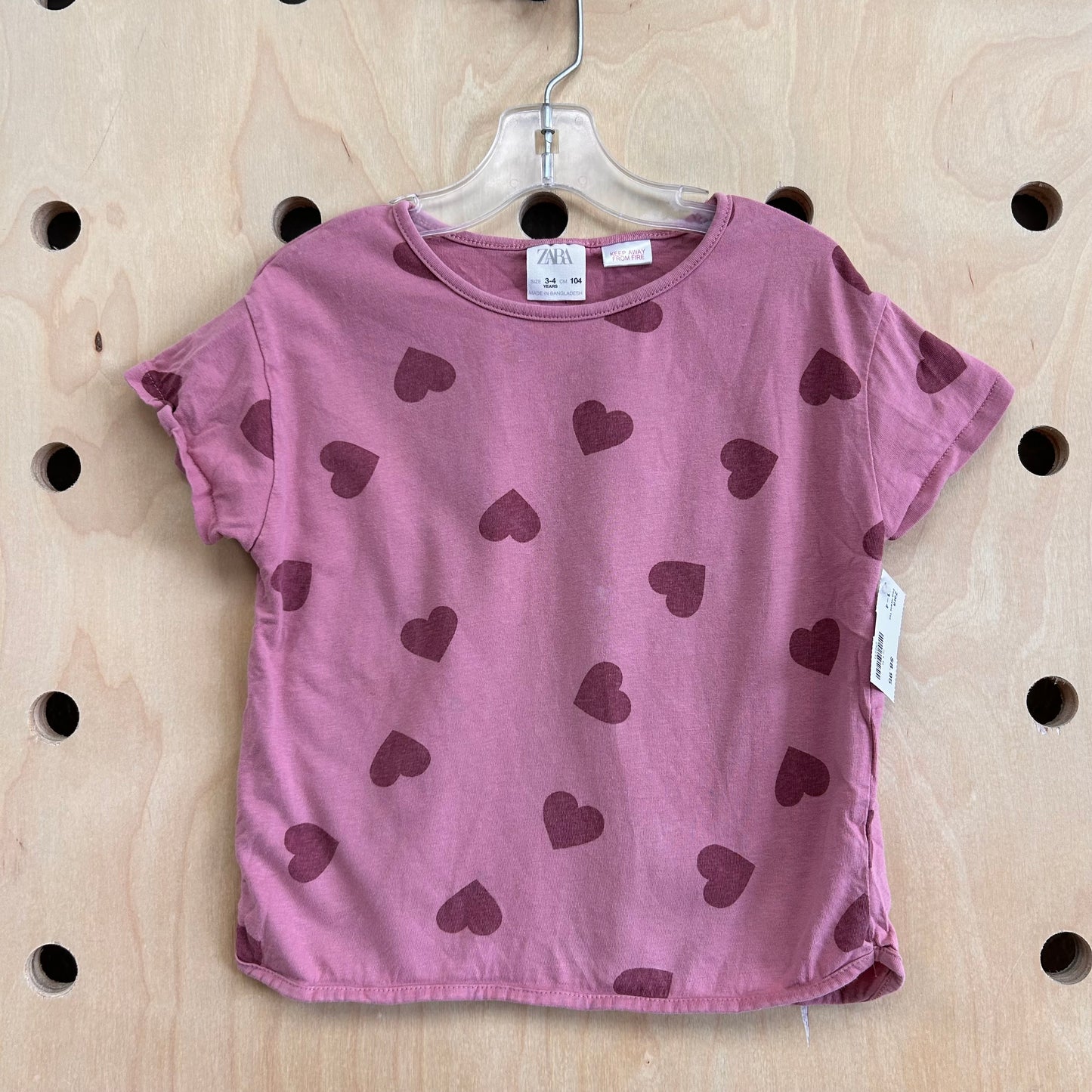 Pink Hearts Tee