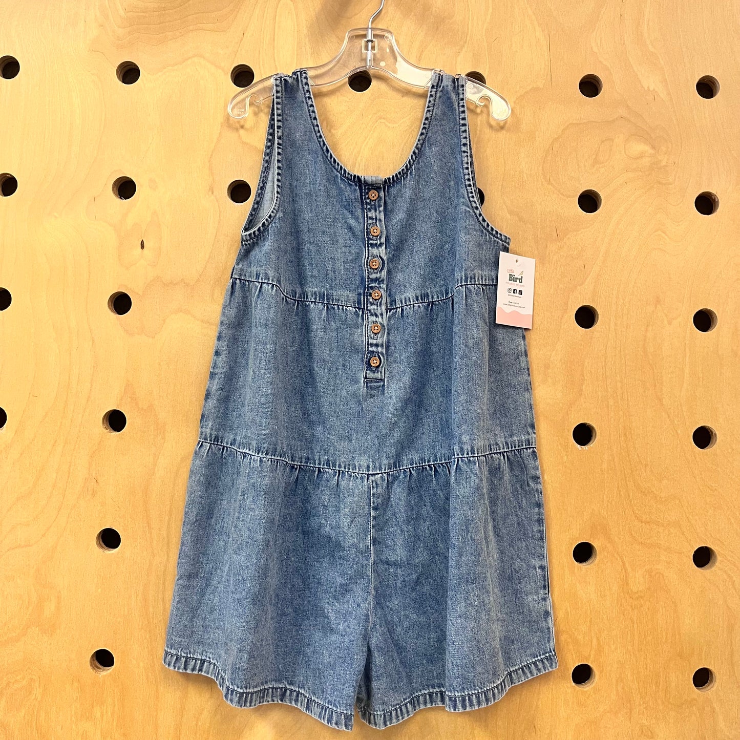 Denim Romper