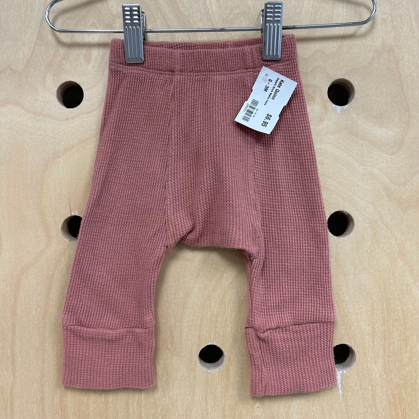 Organic Brick Waffle Pants
