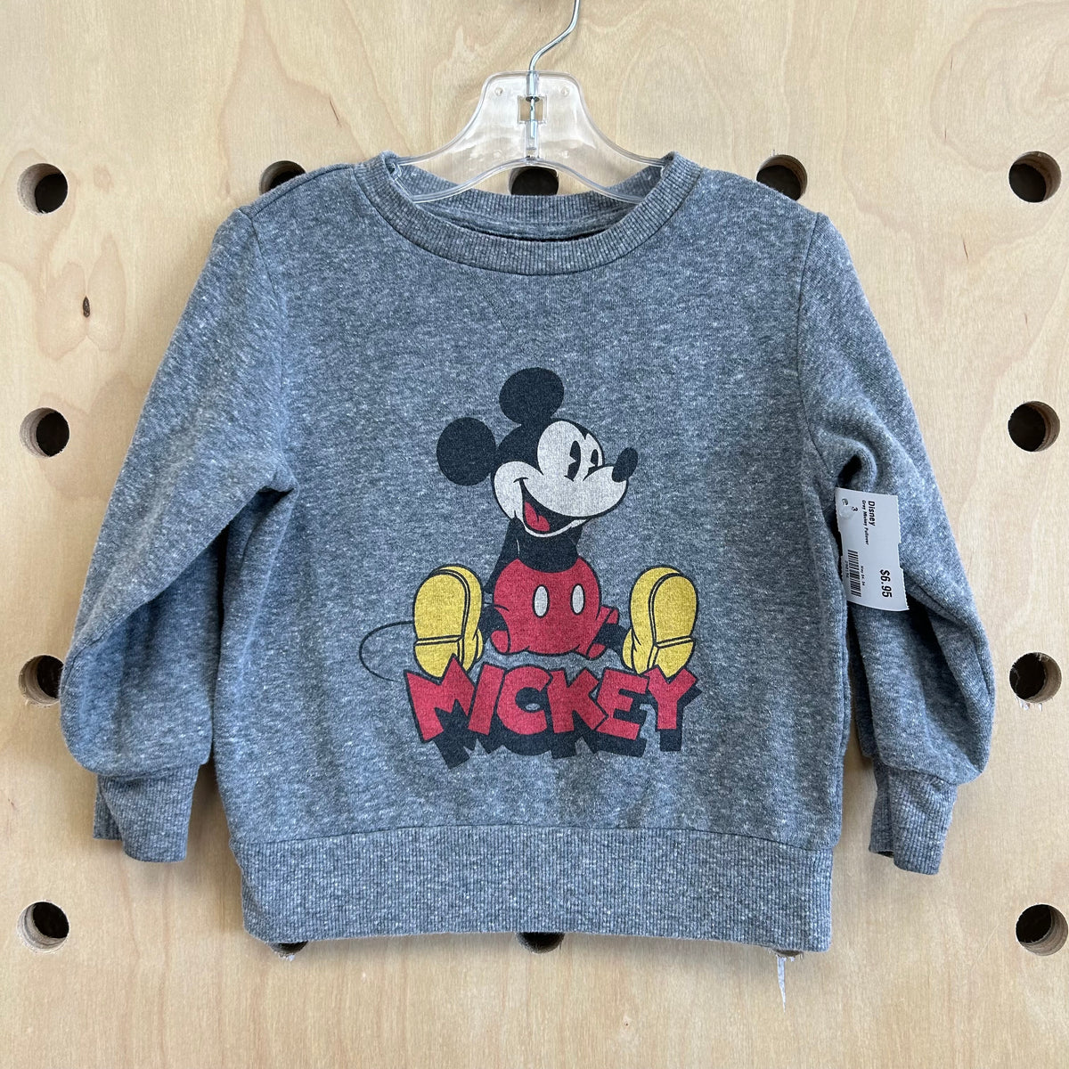 Grey Mickey Pullover