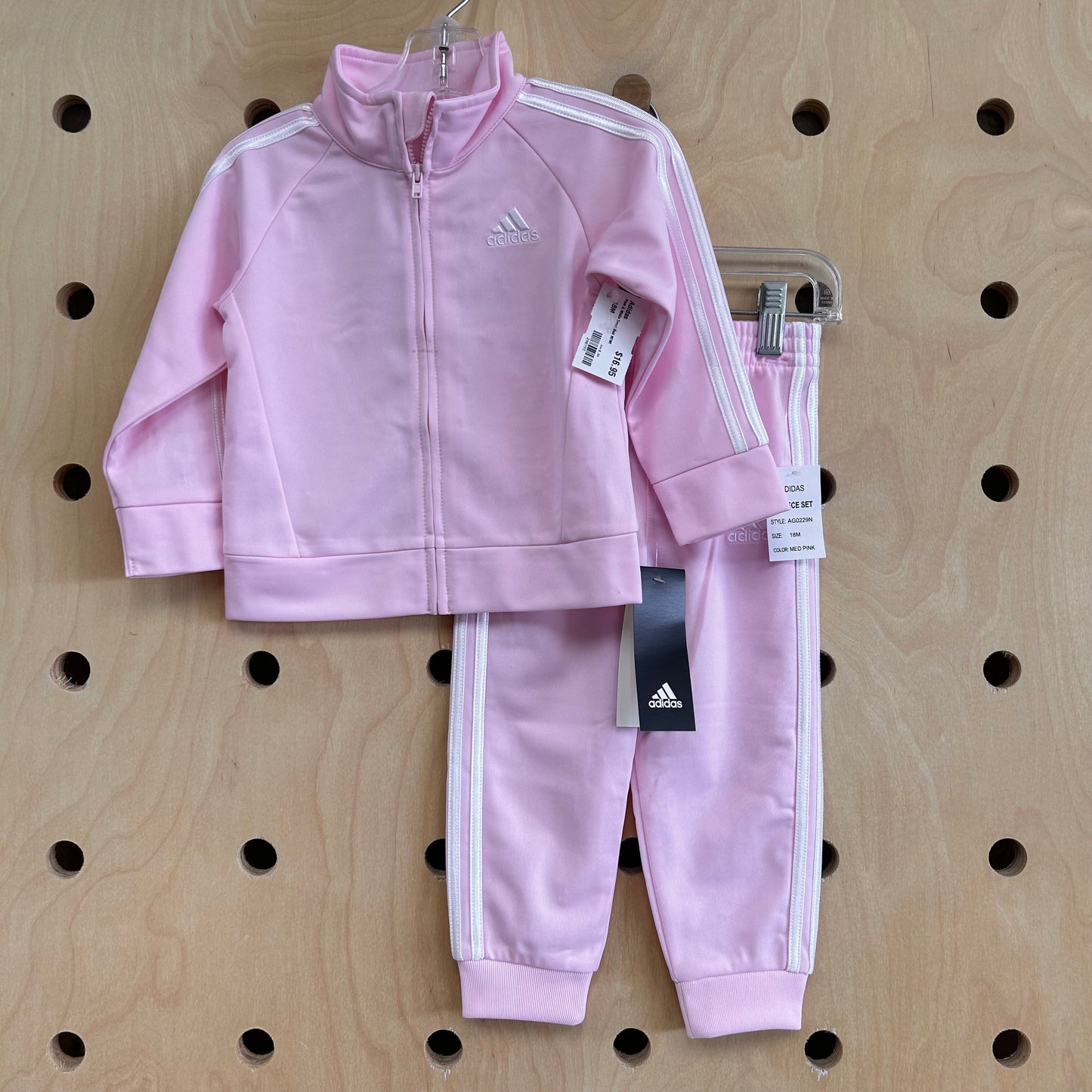 Pink & White Track Suit NEW!