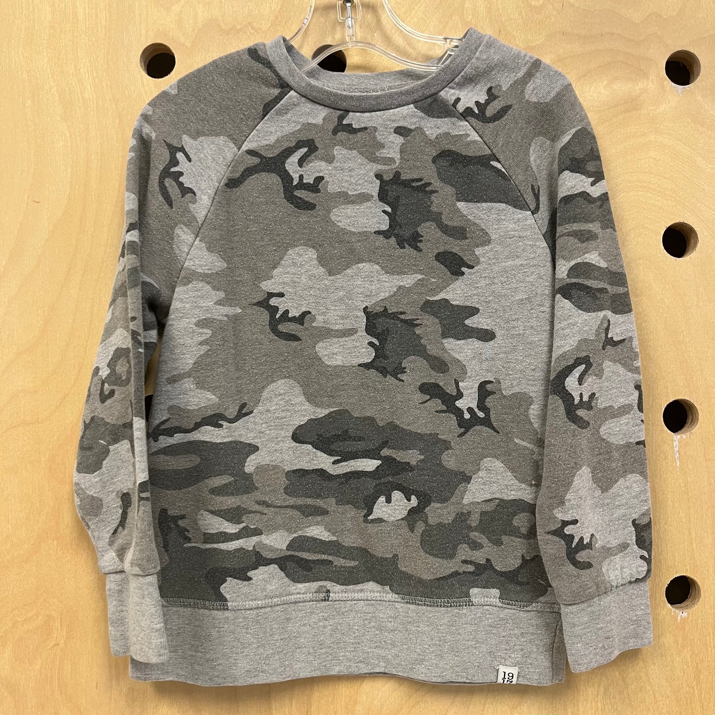 Grey Camo Sweatshirt