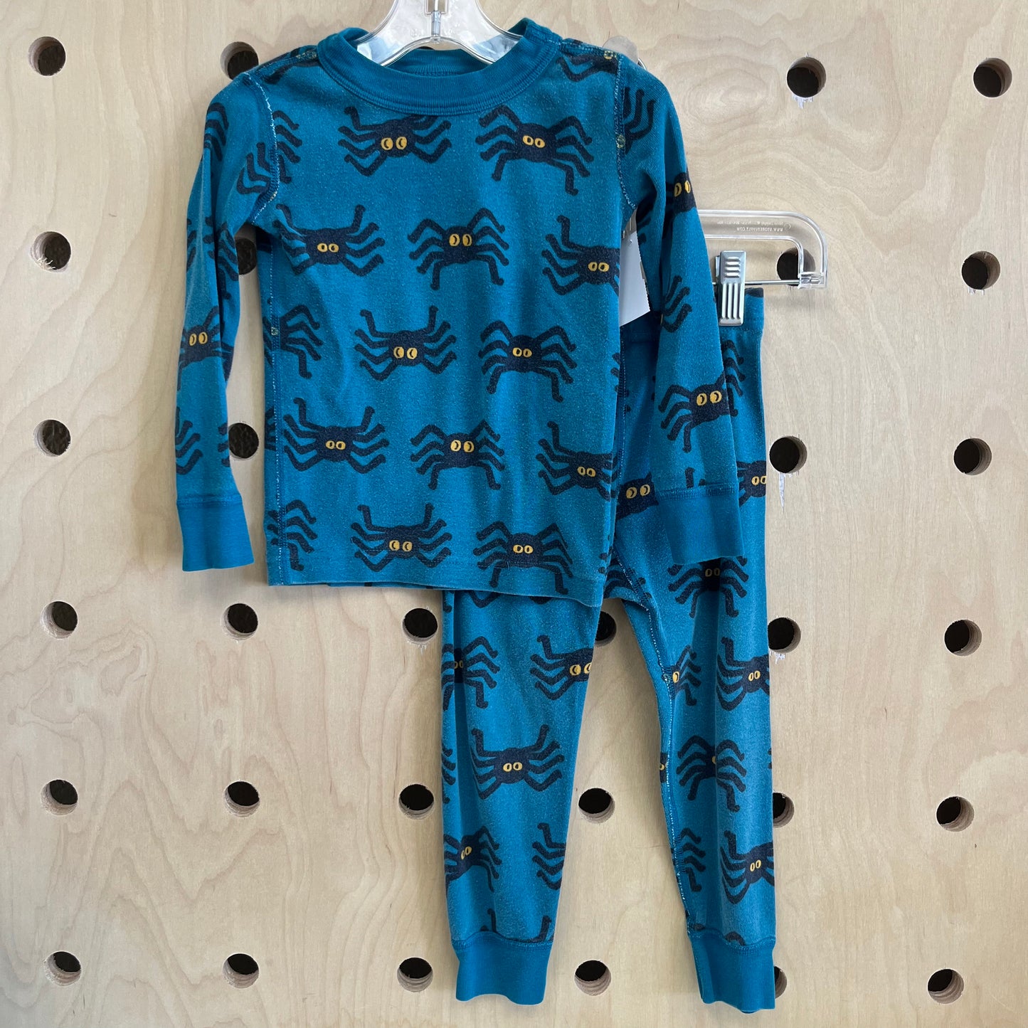 Blue & Black Spiders Pajamas