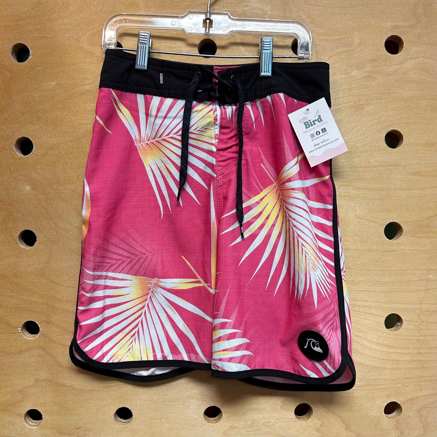 Pink Palms Highline Board Shorts