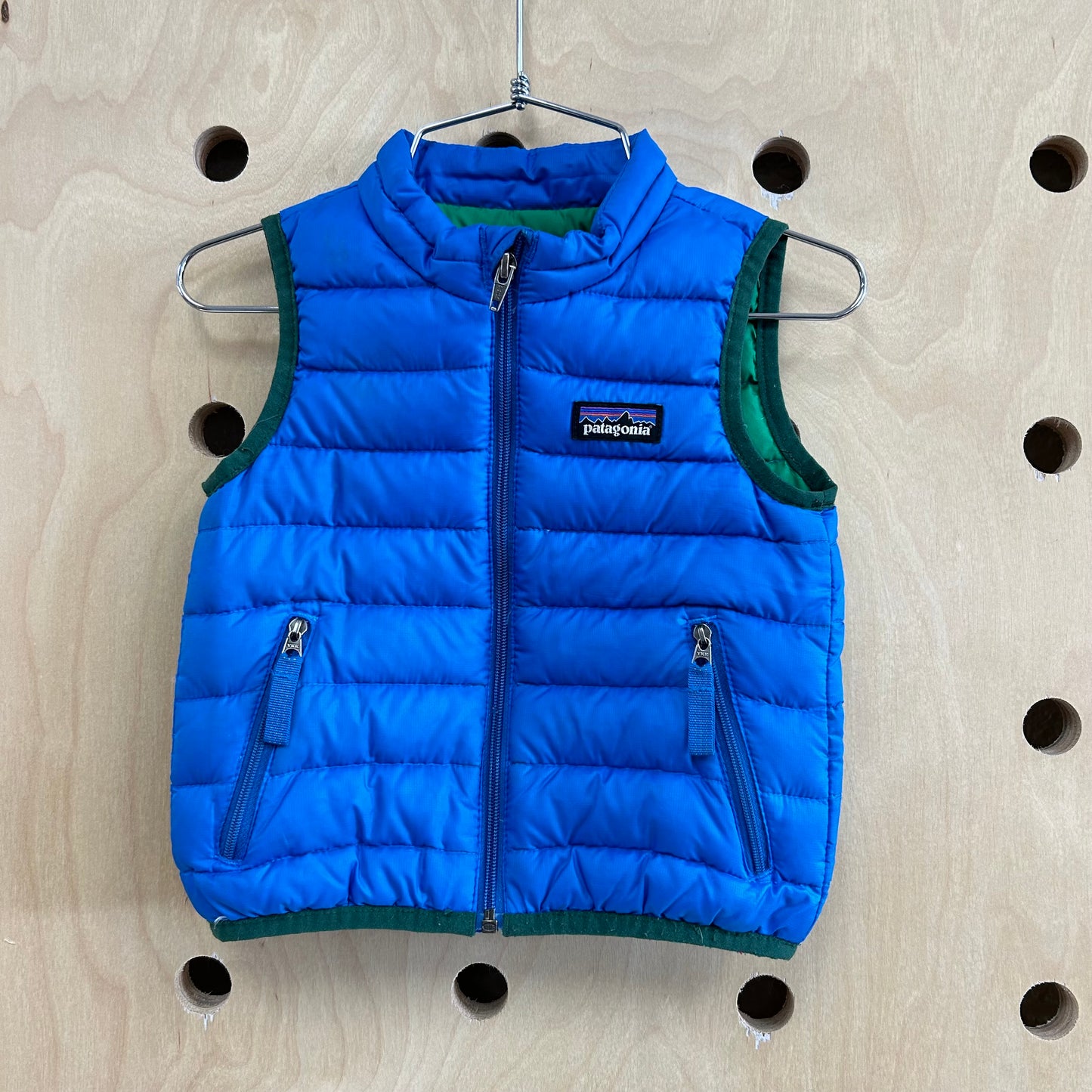 Blue Down Vest