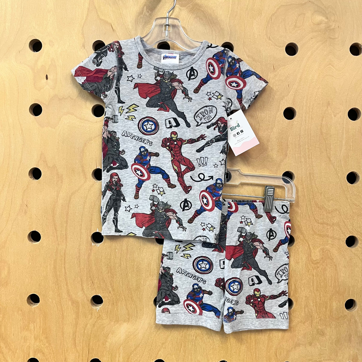 Grey Avengers Pajamas