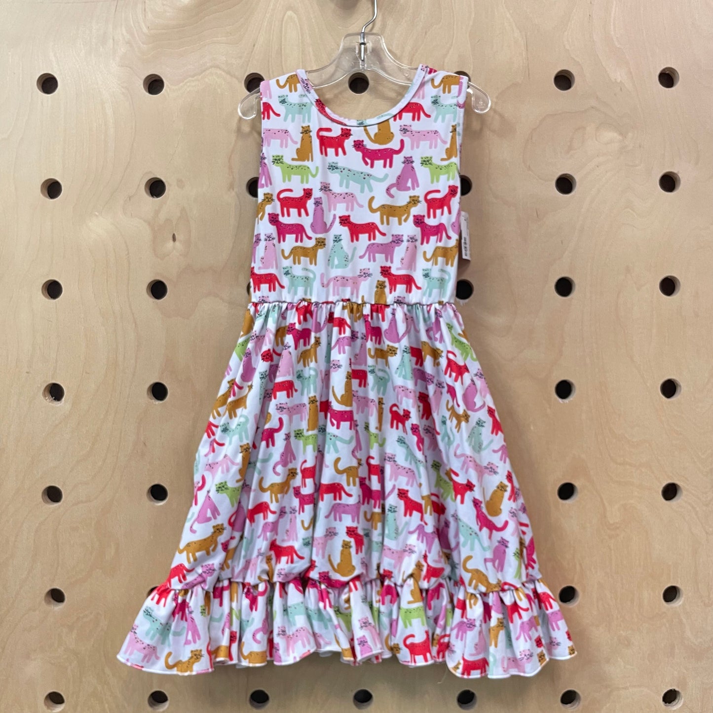 COlorful Leopard Dress
