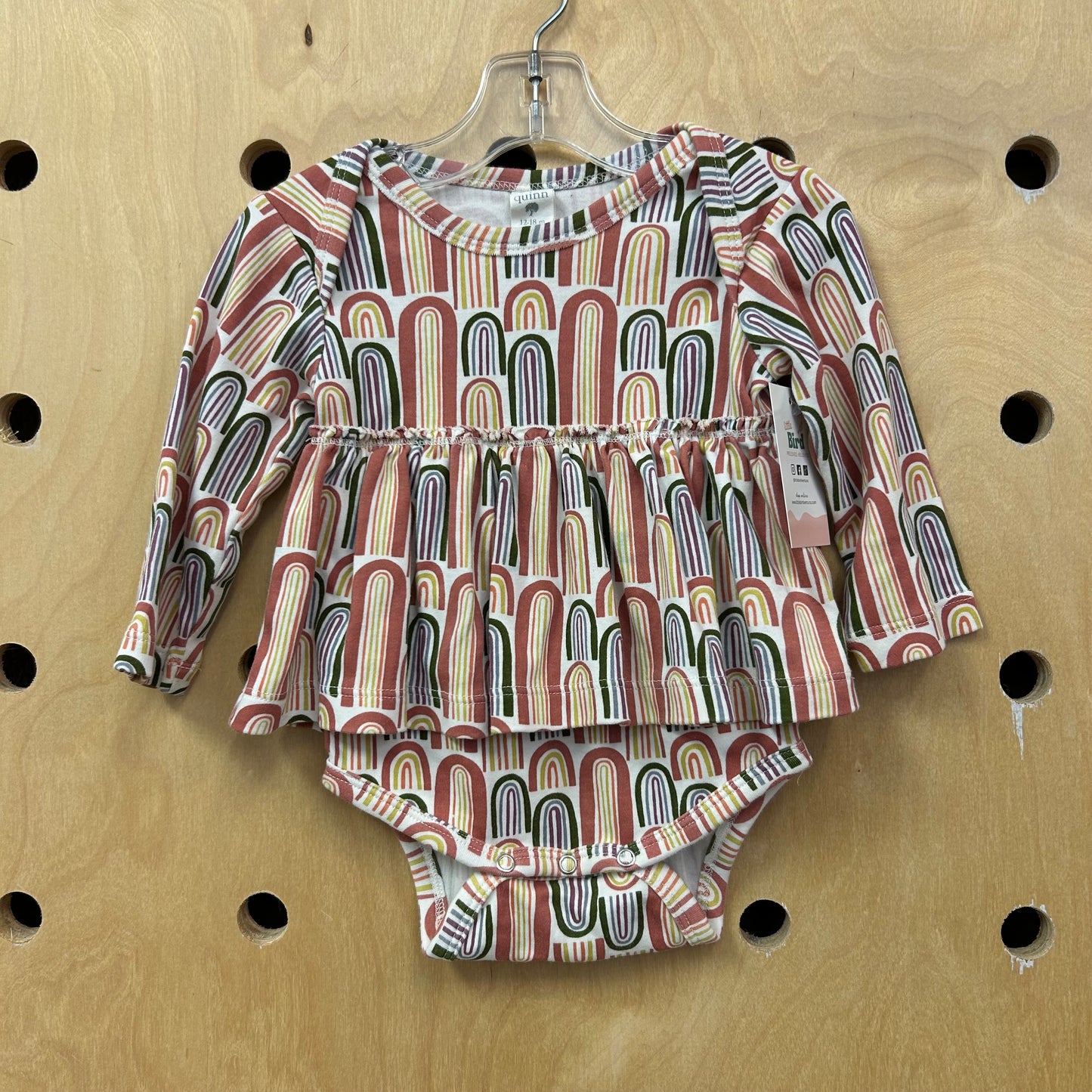 Organic Rainbows Romper