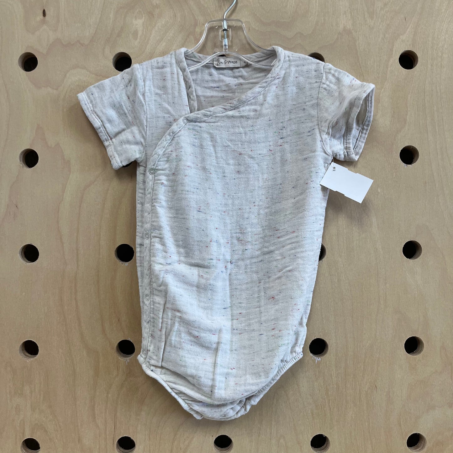 Heathered Wrap Bodysuit