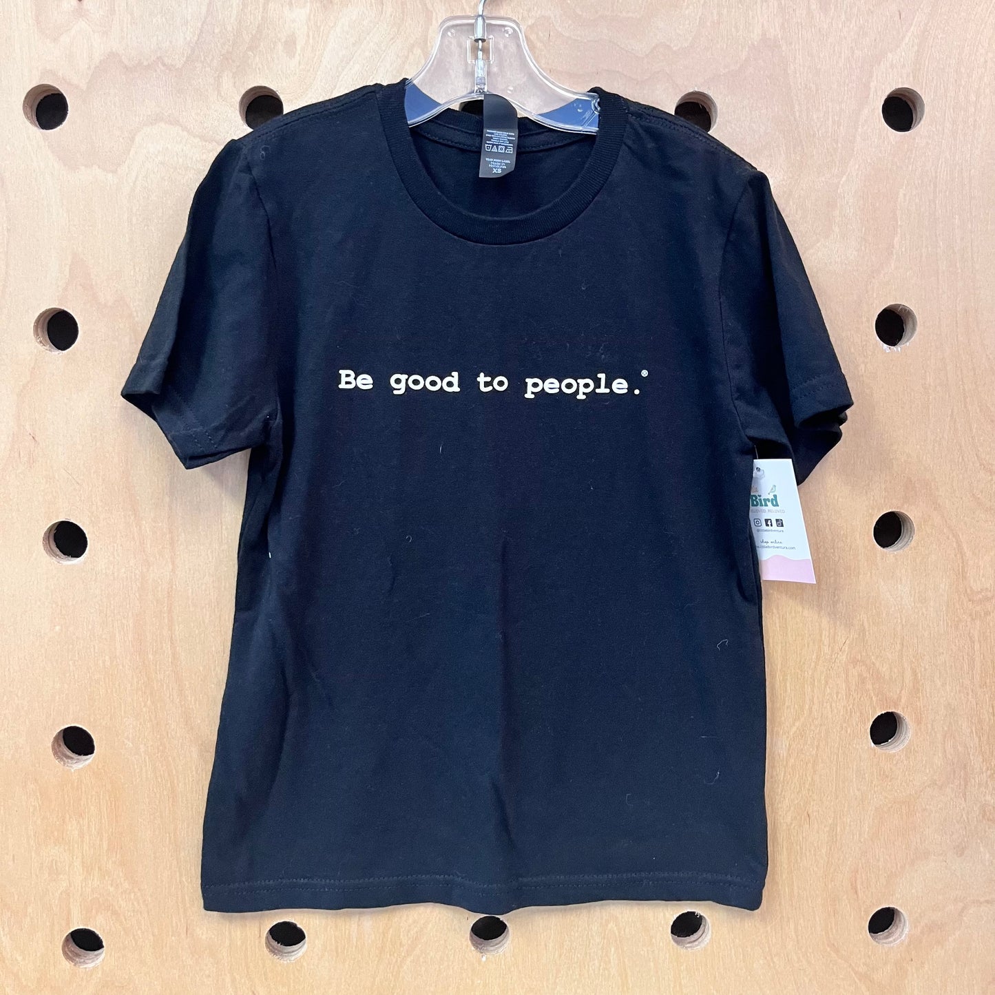 Black Be Good to People Tee