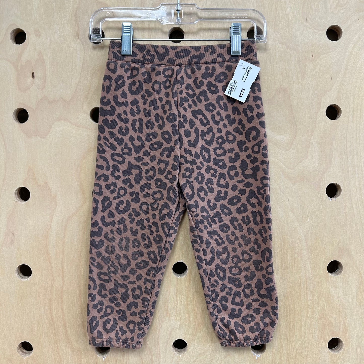 Leopard Print Joggers