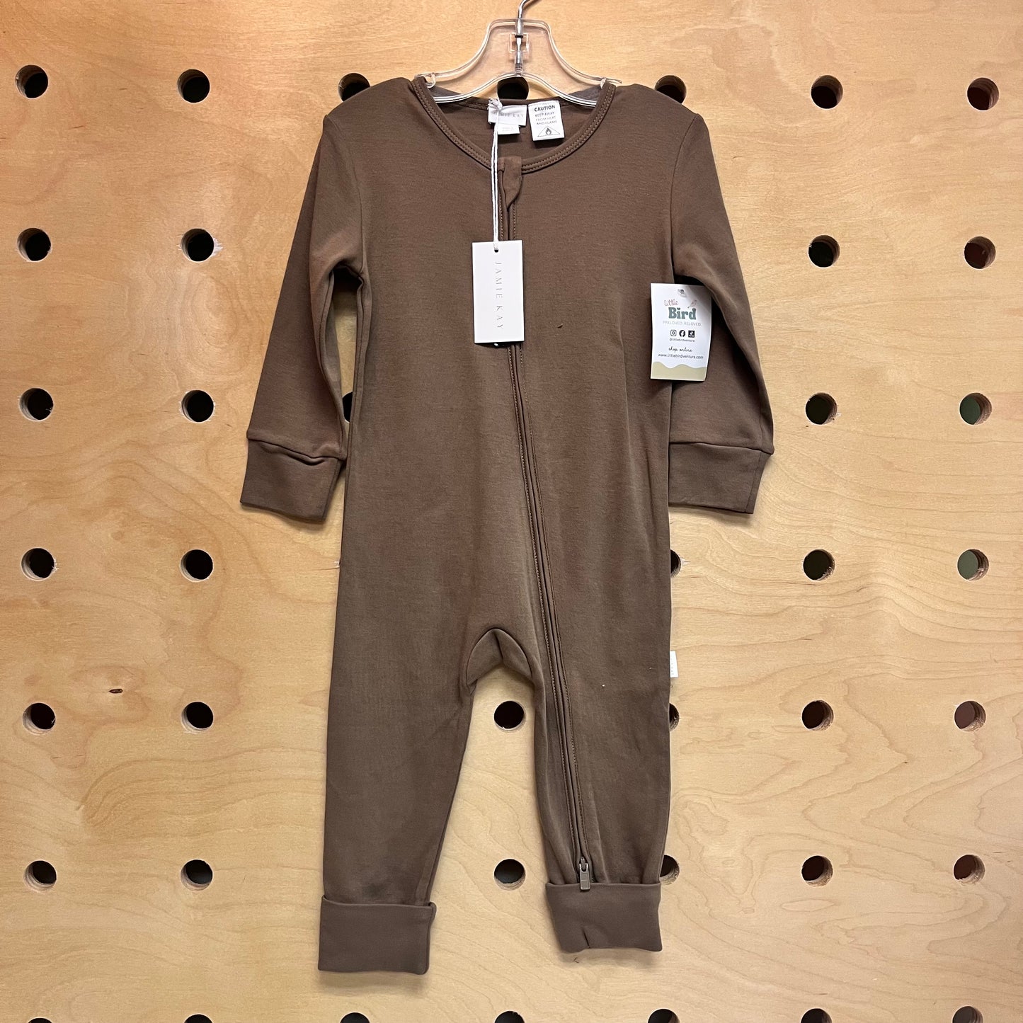 Brown Pima Cotton Zippy NEW!